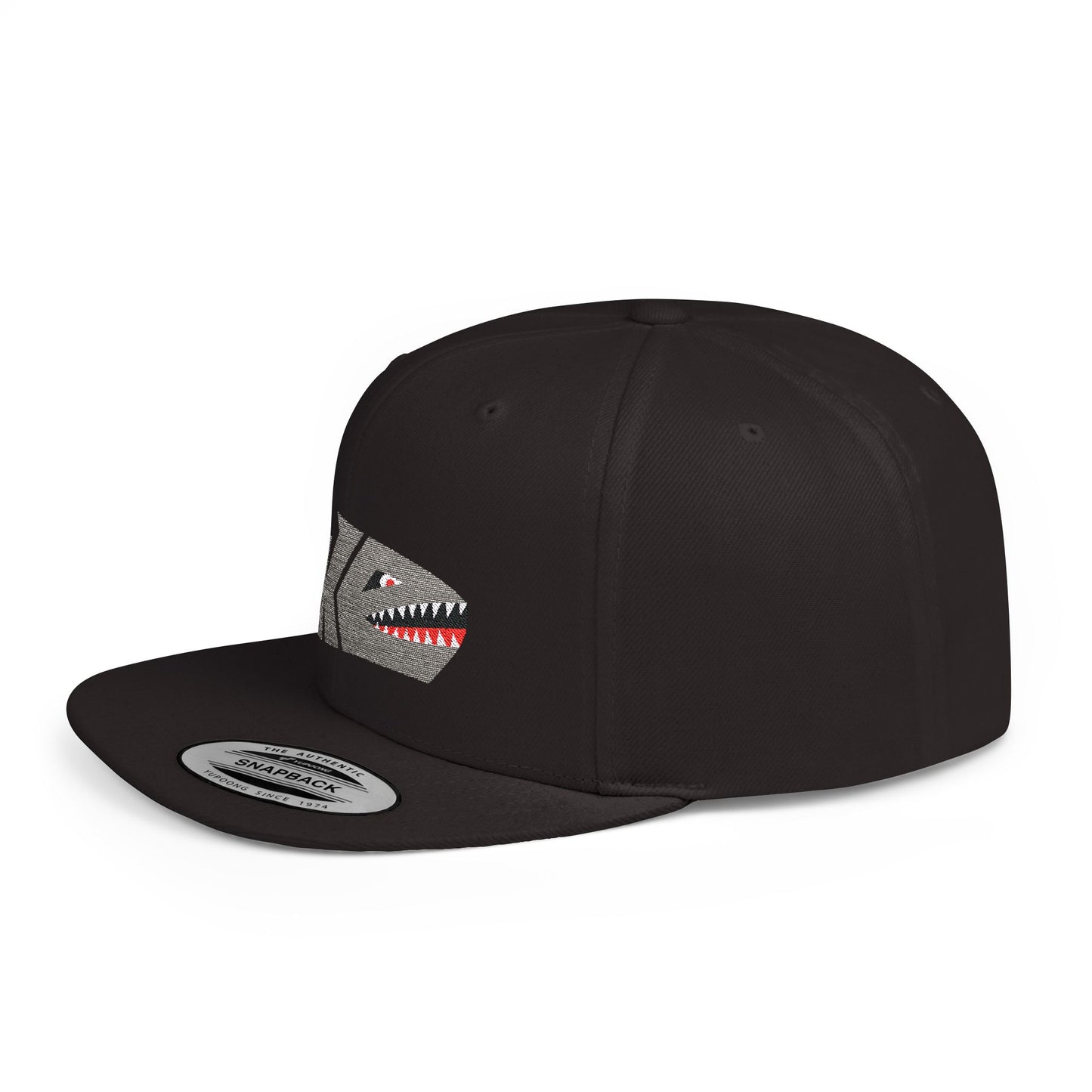 Ike Shark Flat Bill Snapback
