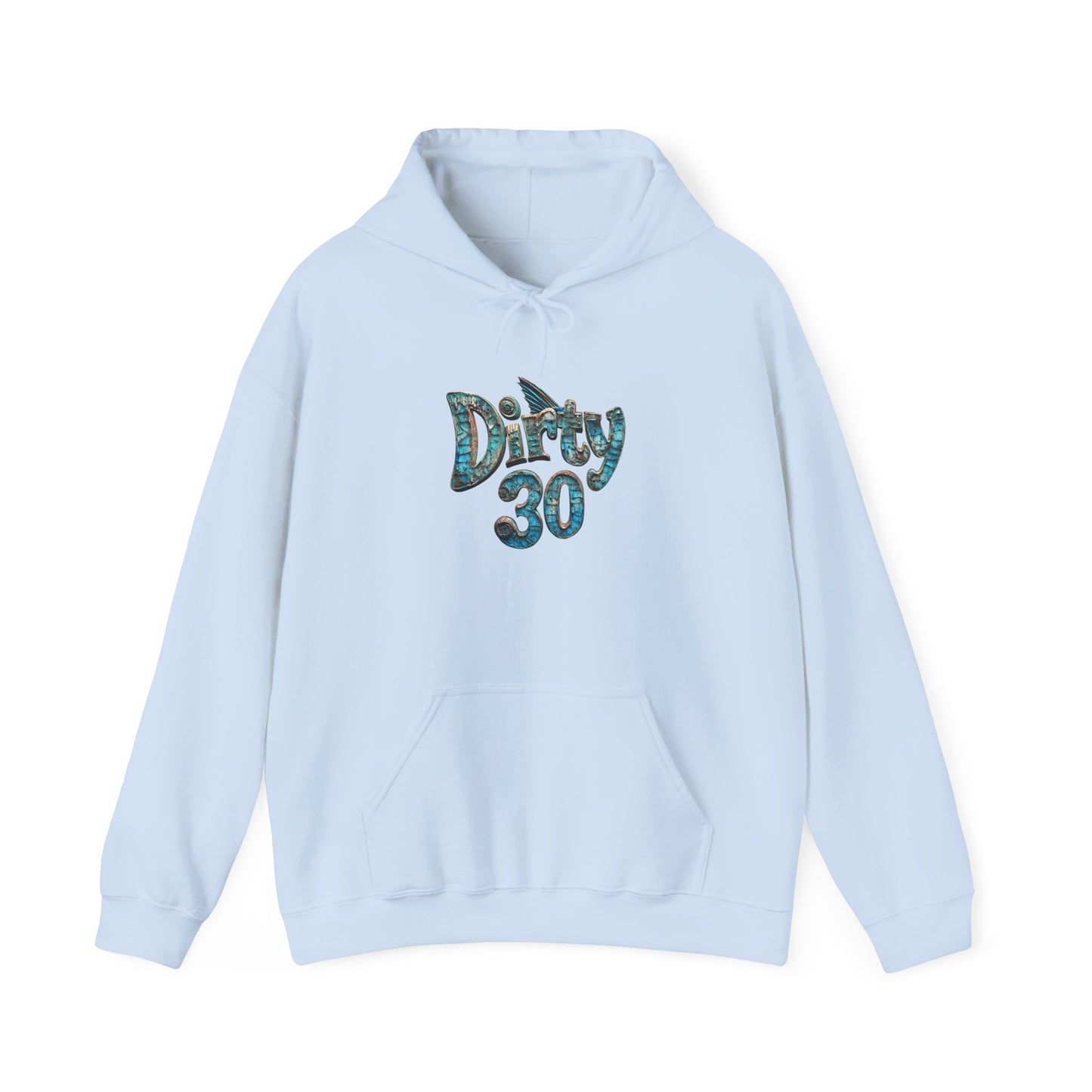 Dirty 30 Unisex Heavy Blend Hoodie - Comfy and Stylish Celebration Sweatshirt