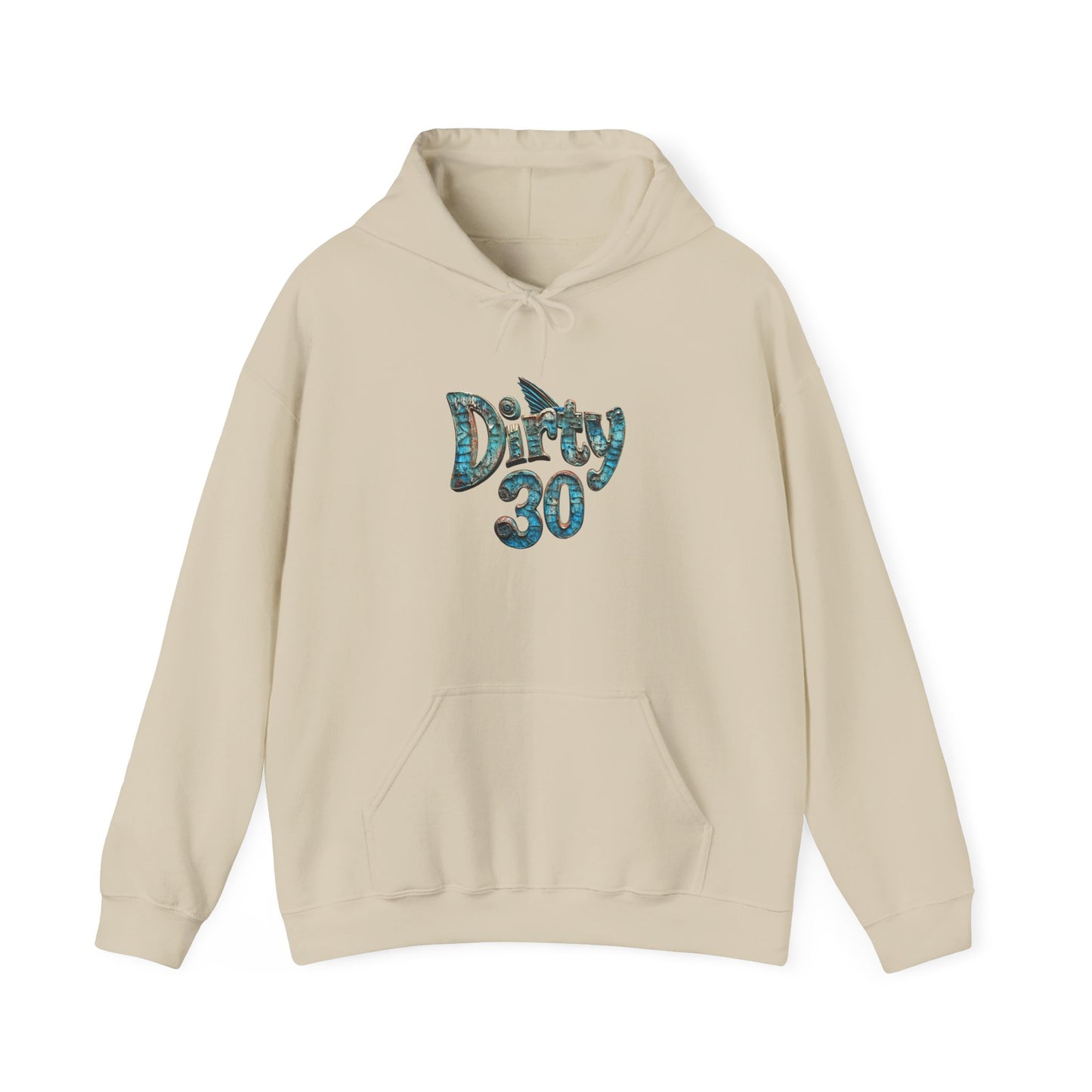 Dirty 30 Unisex Heavy Blend Hoodie - Comfy and Stylish Celebration Sweatshirt