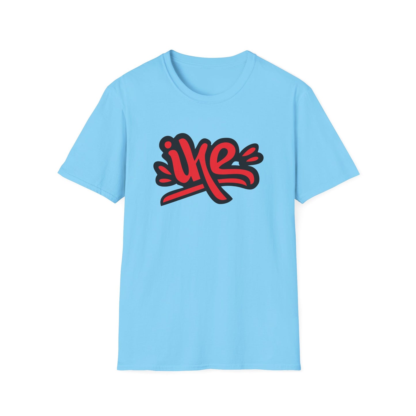 Old School Ike - Unisex Softstyle T-Shirt