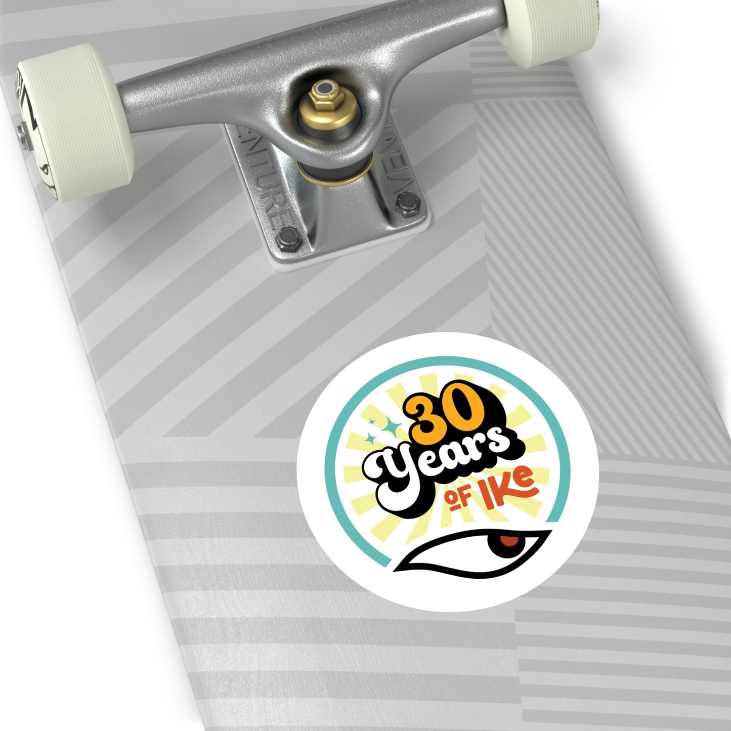 30 Years of Ike - Round Stickers, Indoor\Outdoor