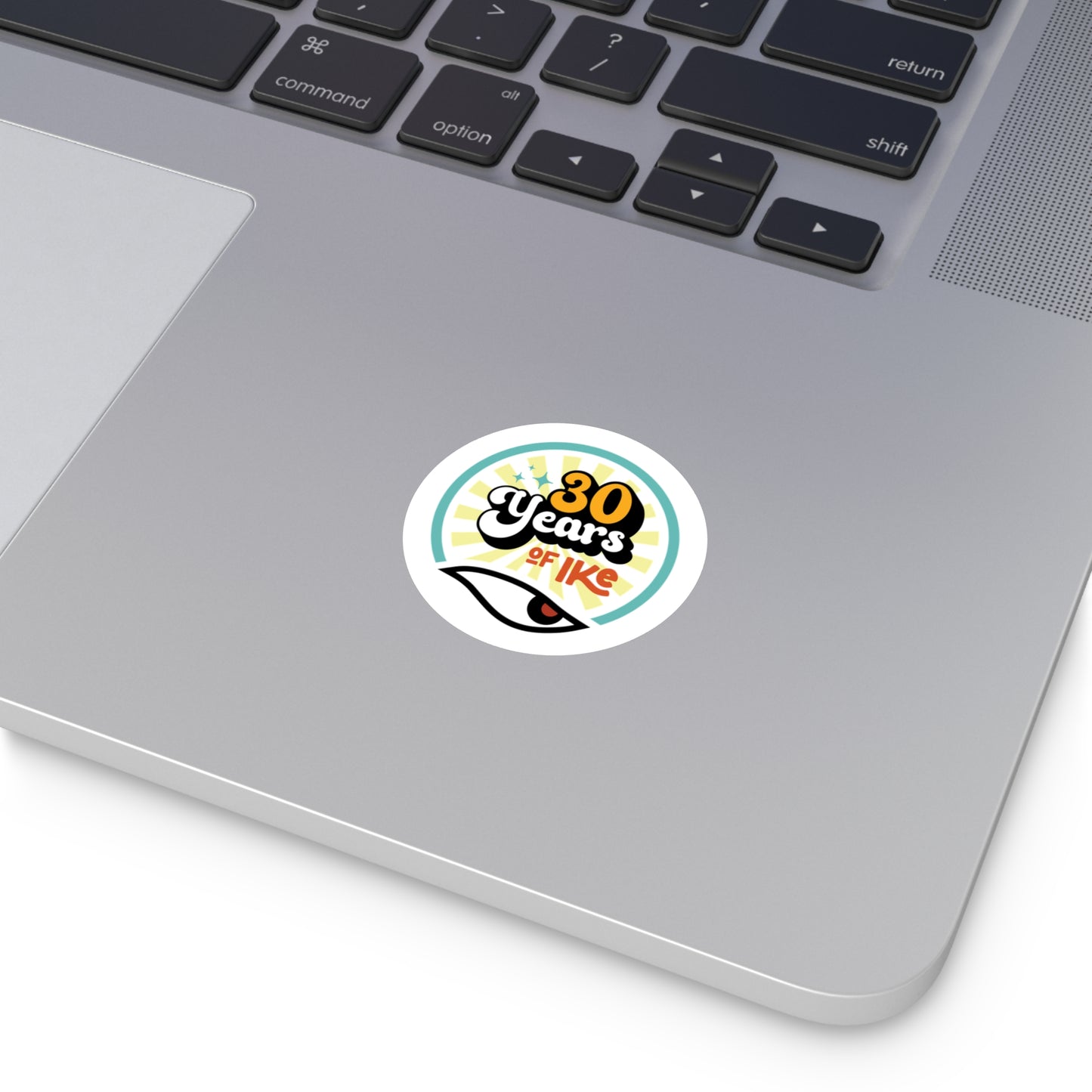 30 Years of Ike - Round Stickers, Indoor\Outdoor