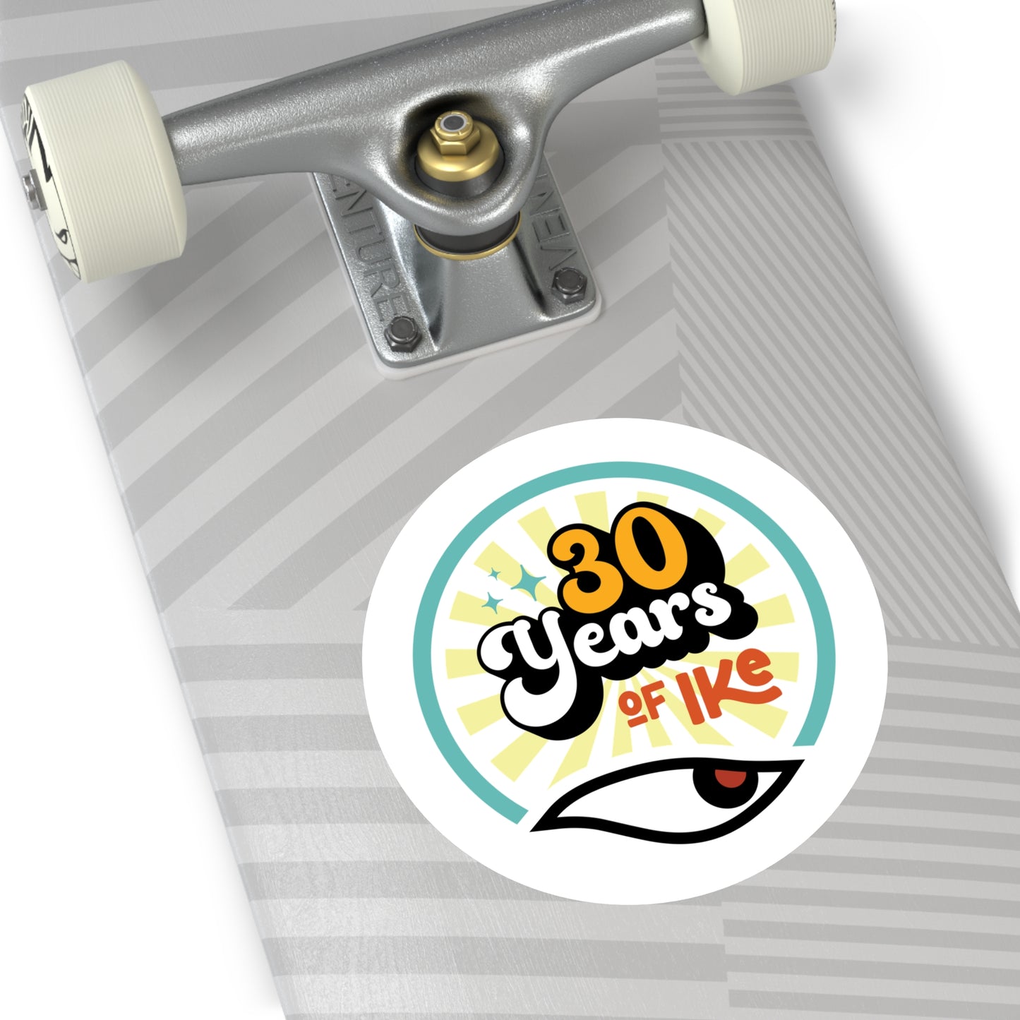 30 Years of Ike - Round Stickers, Indoor\Outdoor