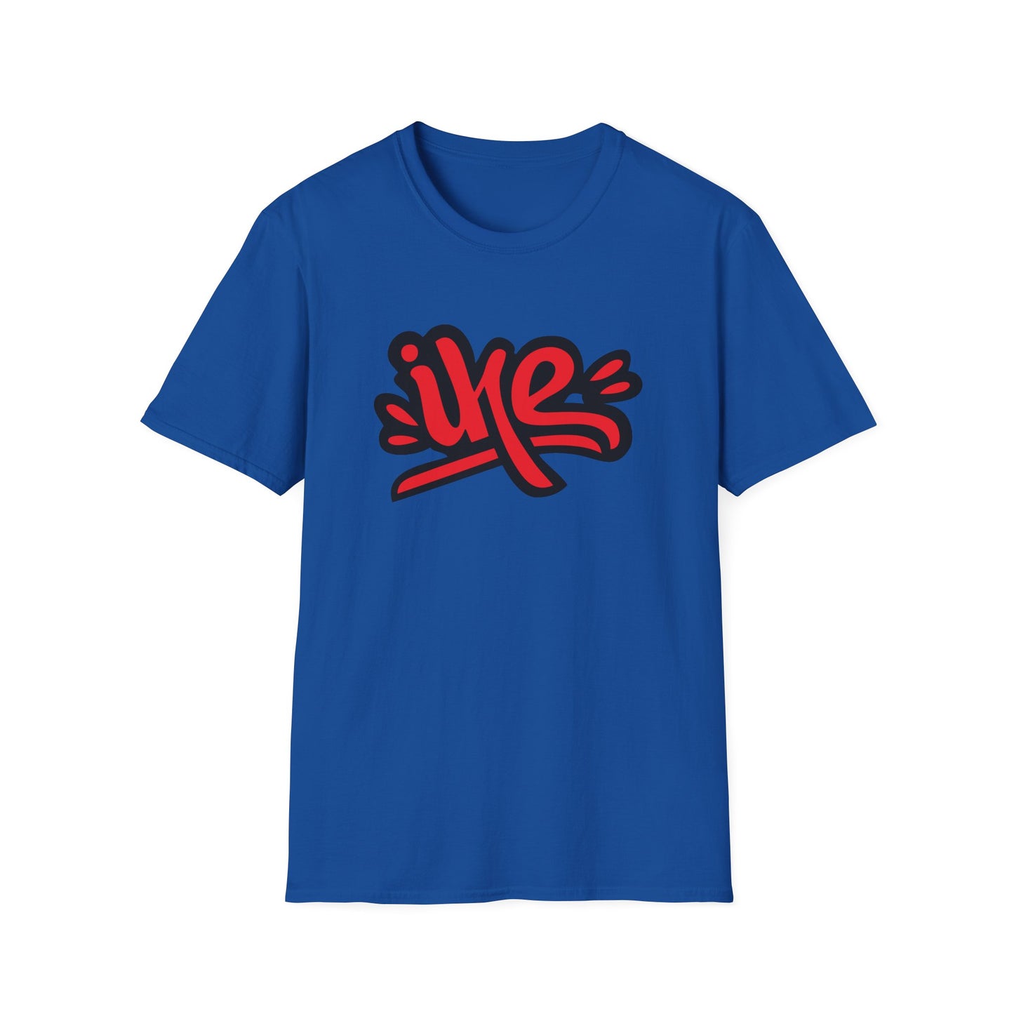 Old School Ike - Unisex Softstyle T-Shirt