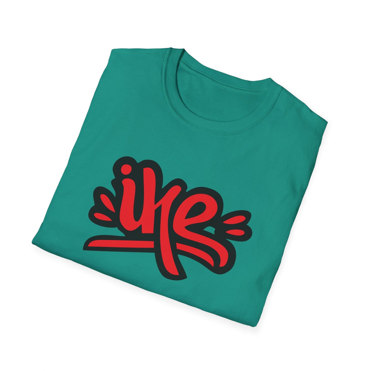 Old School Ike - Unisex Softstyle T-Shirt