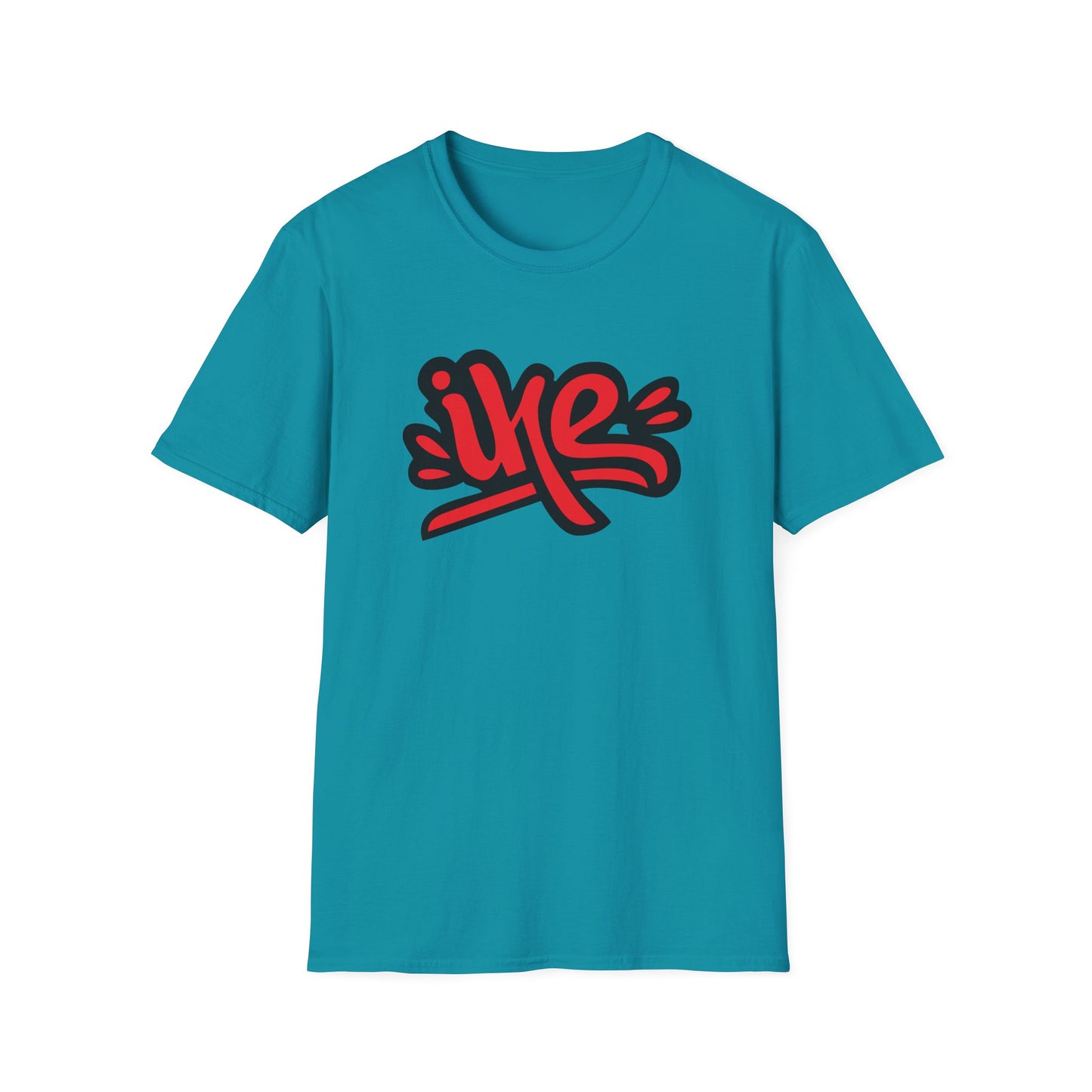 Old School Ike - Unisex Softstyle T-Shirt