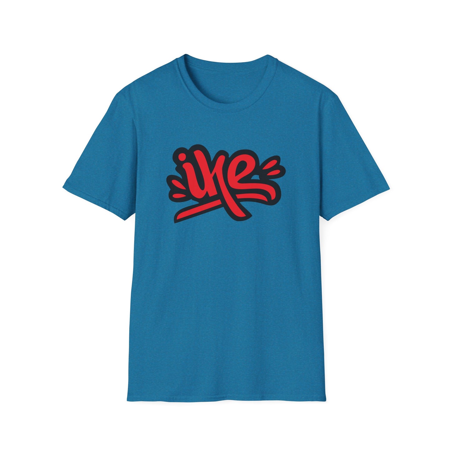 Old School Ike - Unisex Softstyle T-Shirt