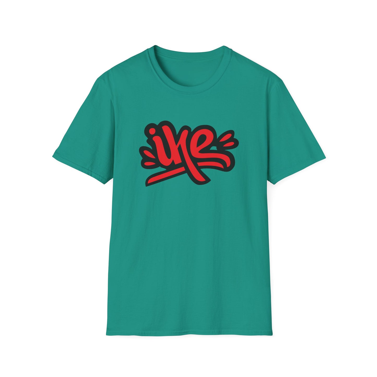 Old School Ike - Unisex Softstyle T-Shirt