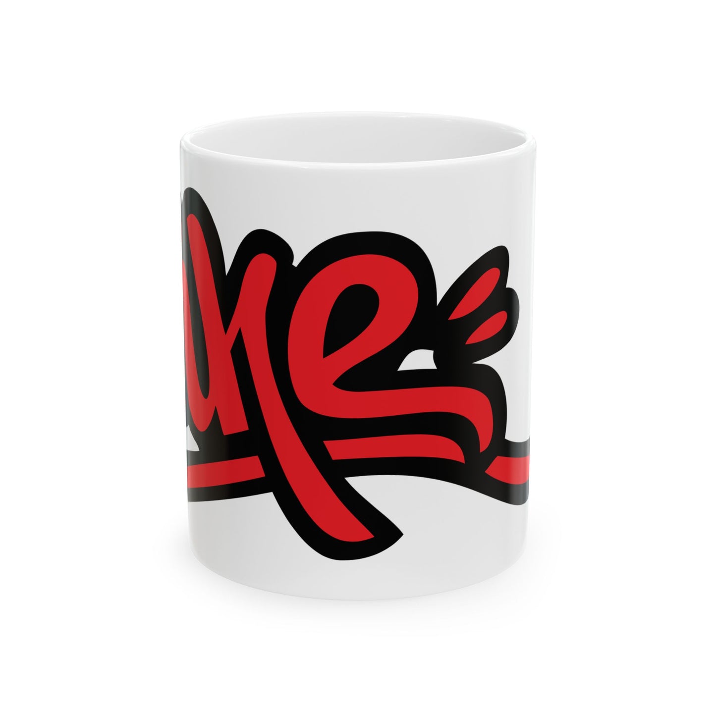 Old School Ike - Ceramic Mug, (11oz, 15oz)