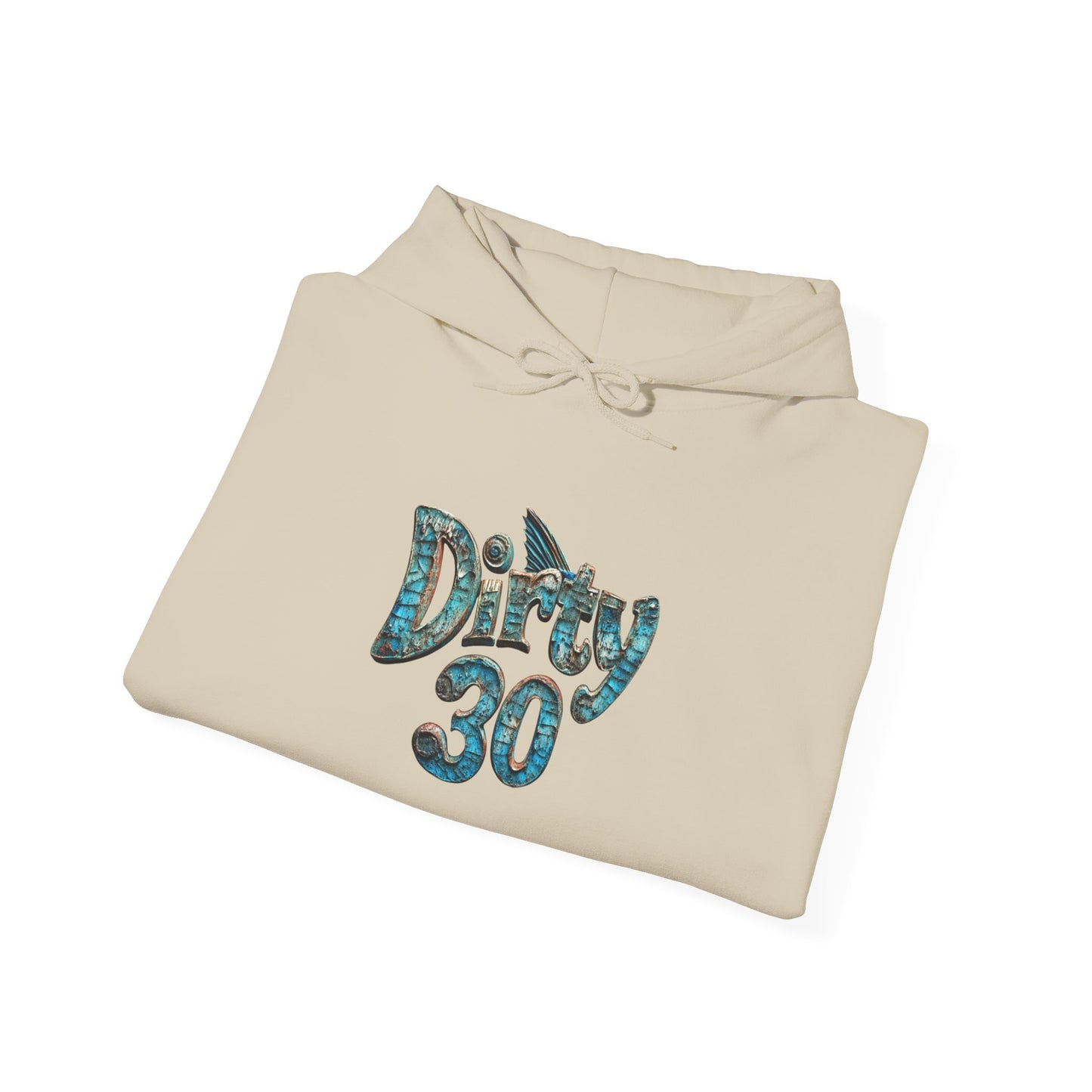 Dirty 30 Unisex Heavy Blend Hoodie - Comfy and Stylish Celebration Sweatshirt