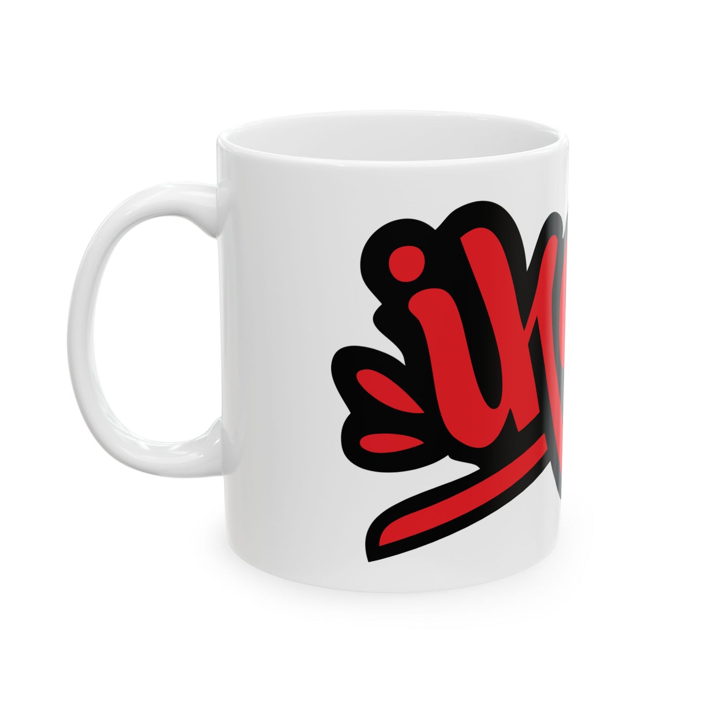 Old School Ike - Ceramic Mug, (11oz, 15oz)