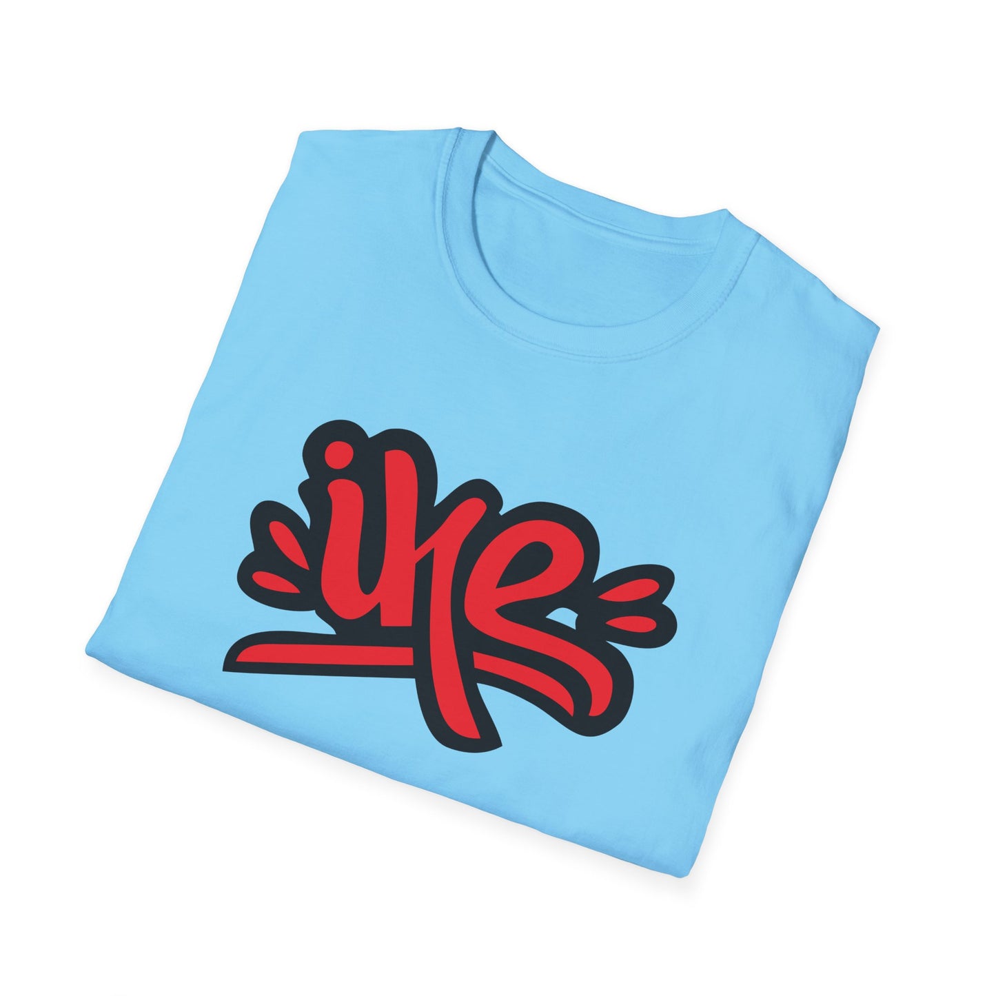 Old School Ike - Unisex Softstyle T-Shirt